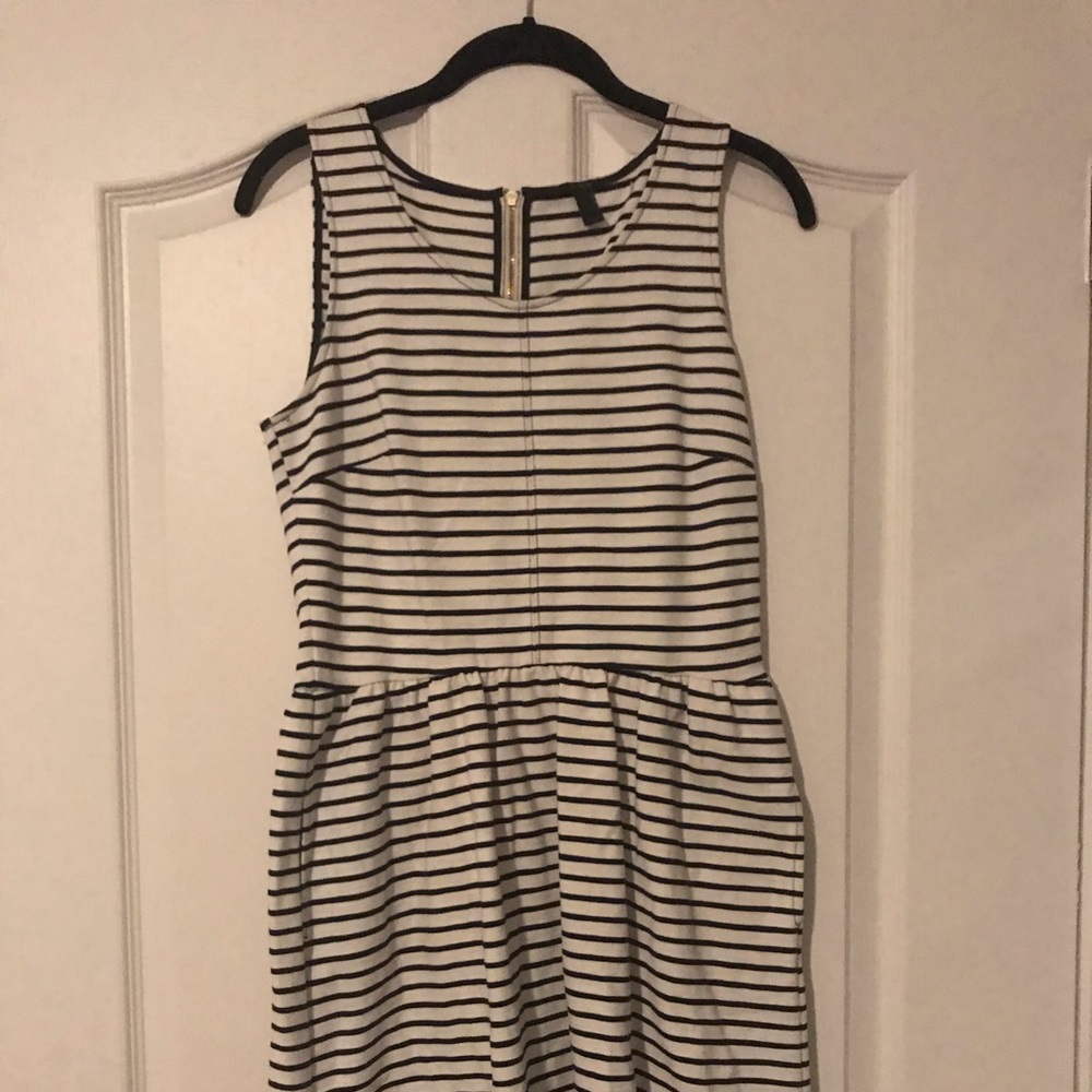 Jcrew striped dress